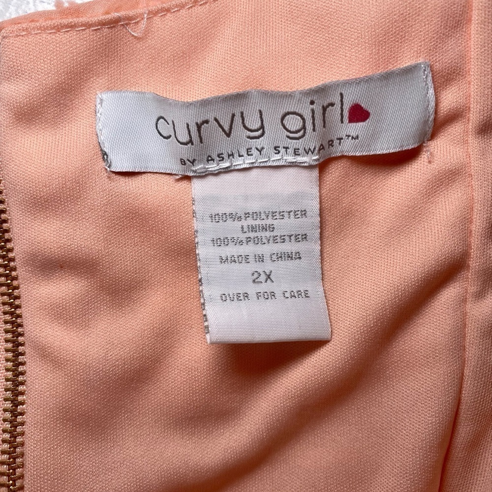 Curvy Girl by Ashley Stewart Orange Ruched Crop Top - Picture 8 of 13